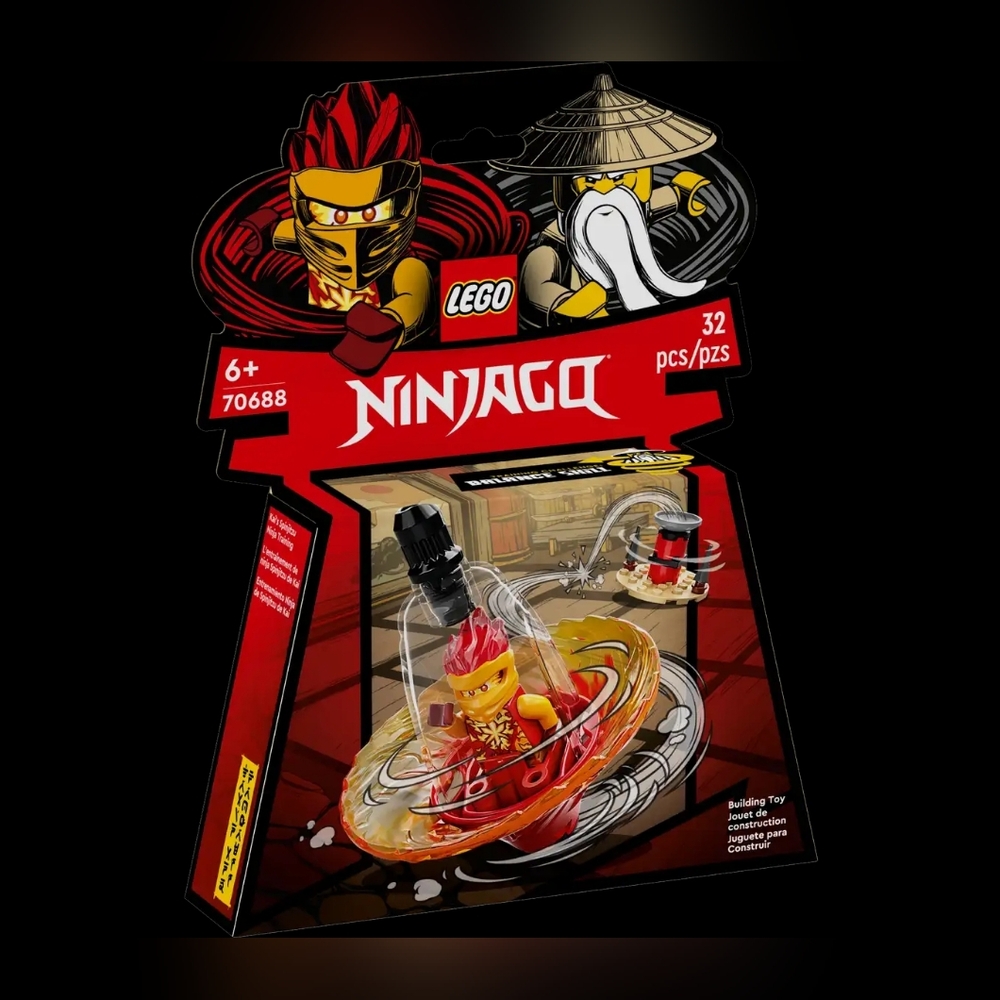 RETIRED: LEGO NINJAGO: Kai's Spinjitzu Ninja Training (70688) New 32pcs Age 6+